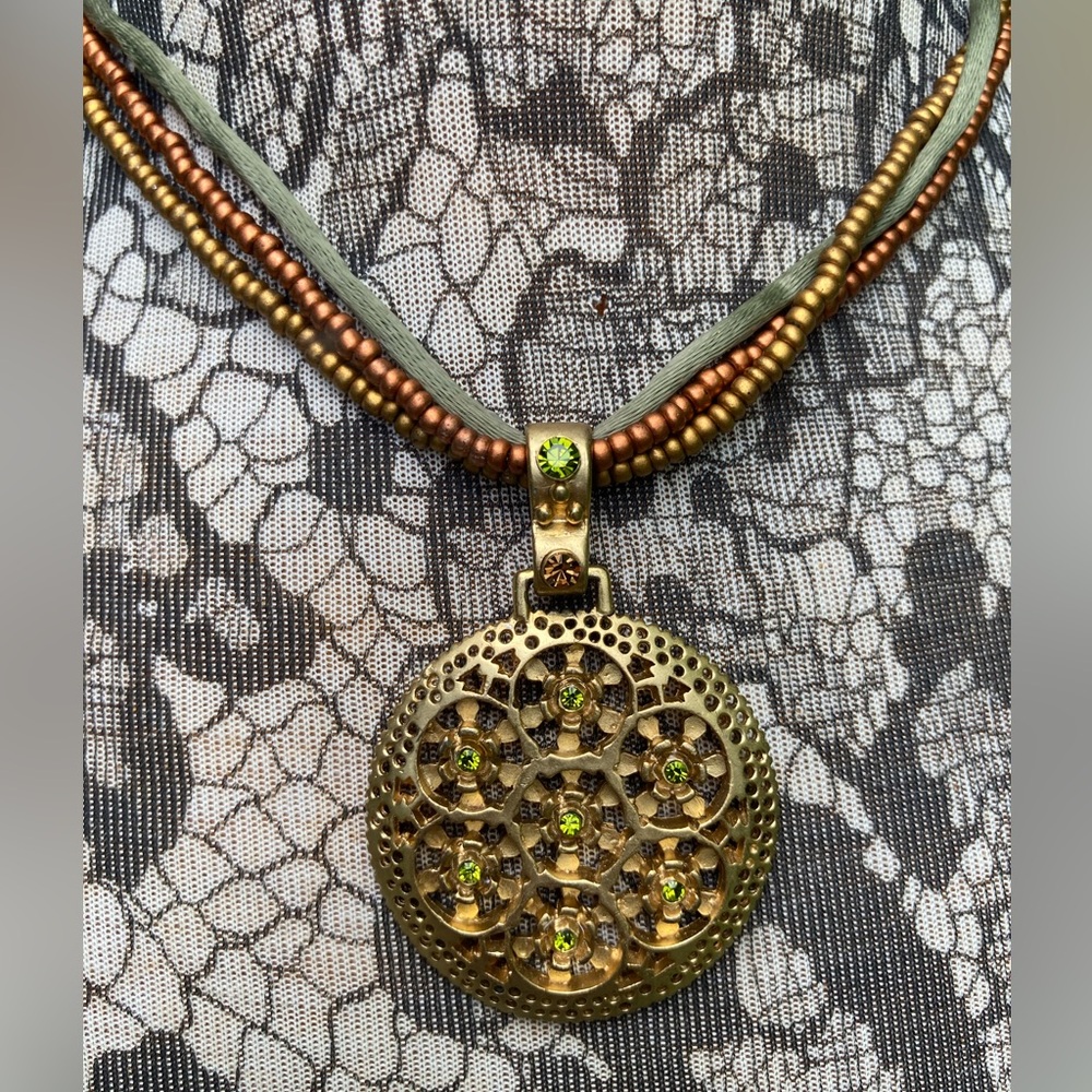 Boho 16” vintage necklace by Premier Design